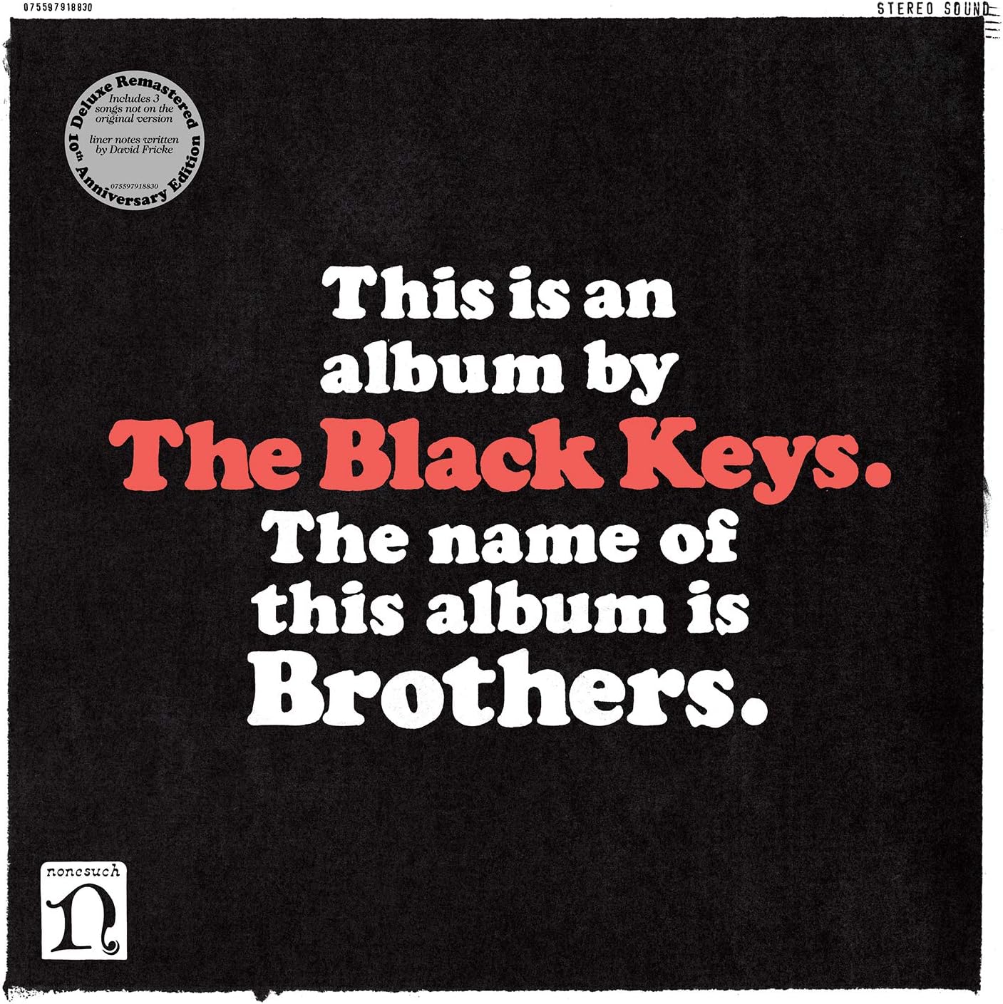 Brothers (Deluxe Remastered Anniversary Edition) [Disco de Vinil] por The Black Keys — capa do álbum