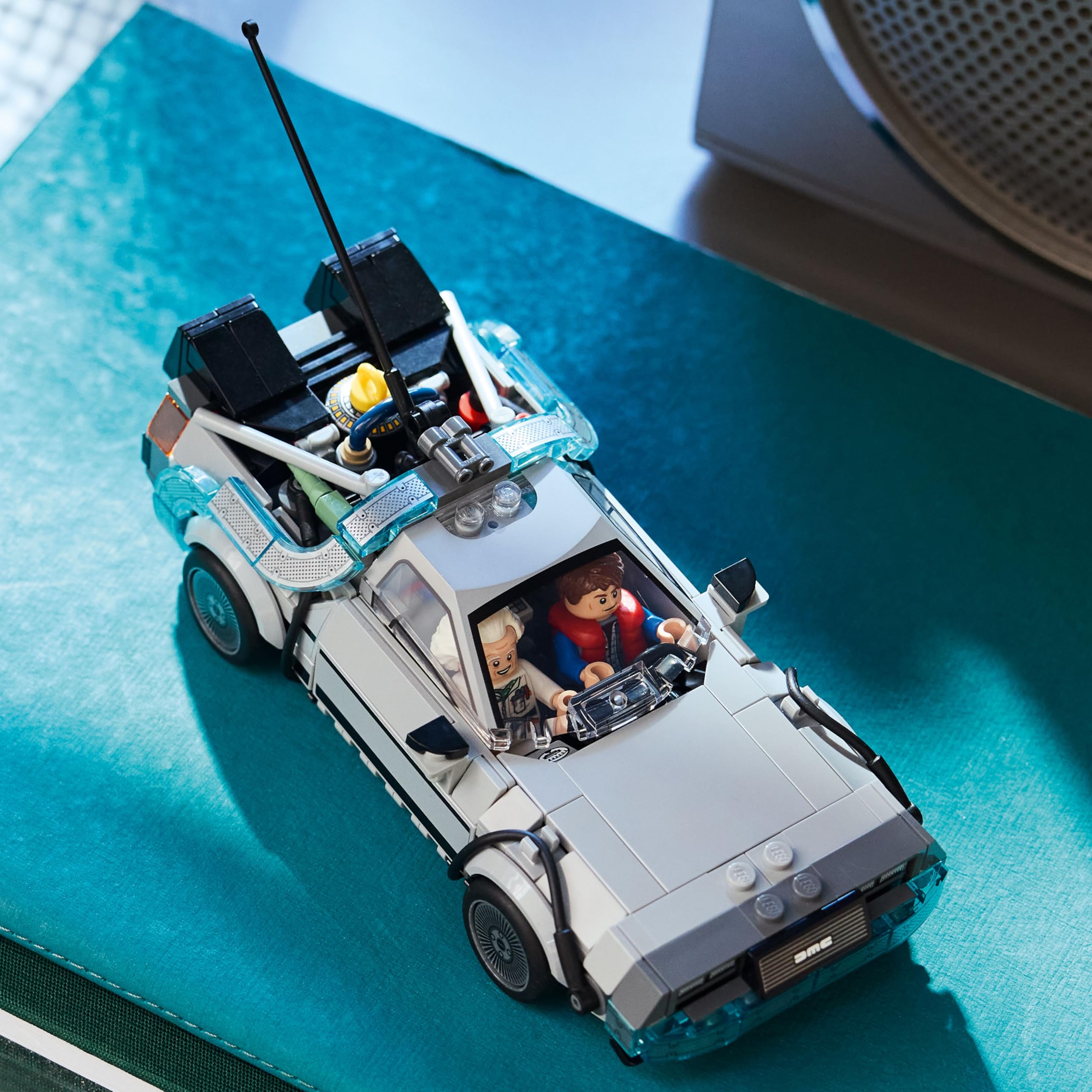 LEGO Speed Champions Time Machine from Back to The Future Building Toy for Kids - Pretend Play & Display Car Toy W/ 2 Build Modes for Boys & Girls, Ages 9+ - Gift Ideas for Birthdays & Fans - 77256
