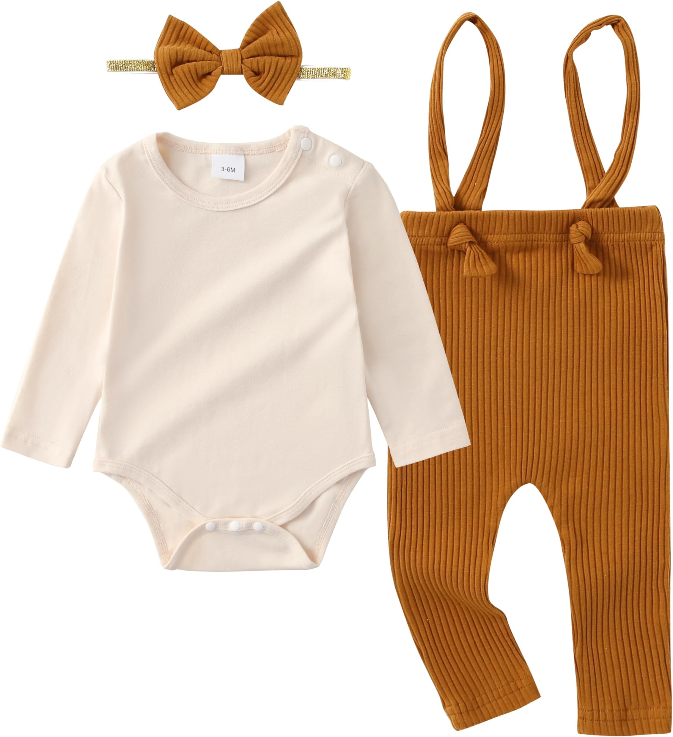 CARETOO Newborn Infant Baby Girl Clothes Set