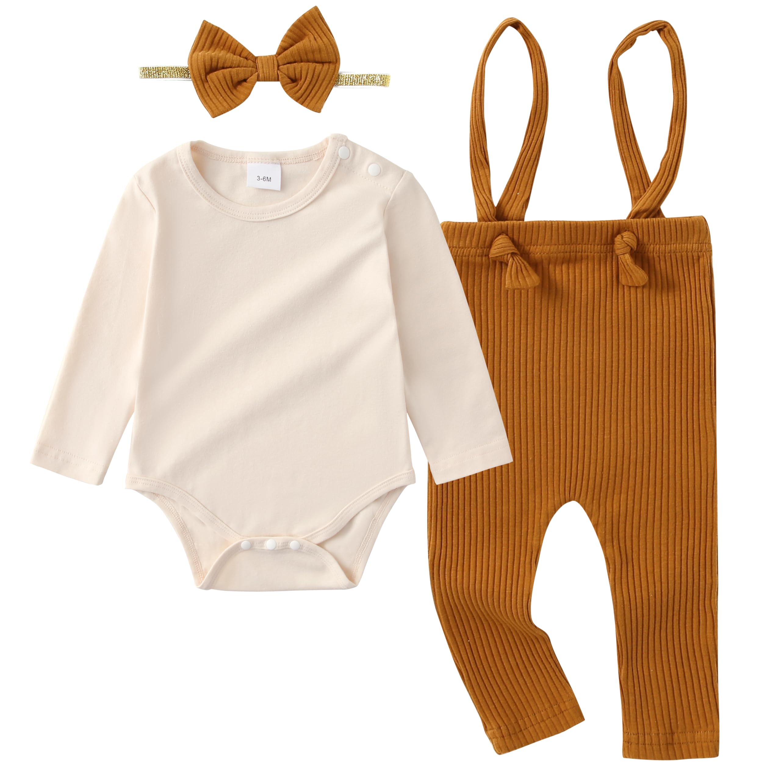 CARETOO Newborn Infant Baby Girl Clothes Set