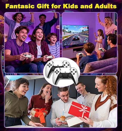 Miniatura 8 de Retro Gaming Console Stick Built-in 23 Emulators & 20000+ Games, Classic Video Games Stick with 4K HDMI Output, Plug & Play TV with 2.4G Controllers