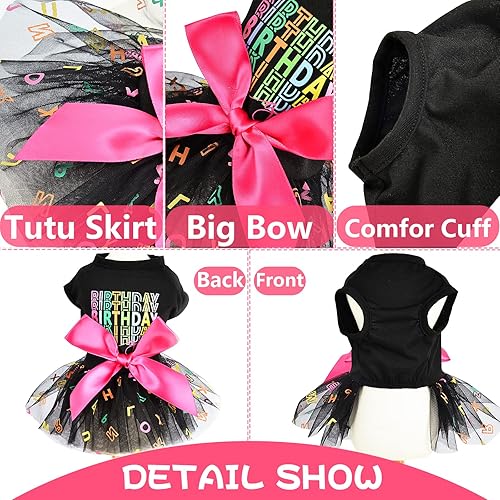 Miniatura 5 de Vestido de perro para perros pequeños, ropa de disfraz de cachorro, ropa para mascotas, ropa de verano y primavera, vestidos de Chihuahua Yorkie