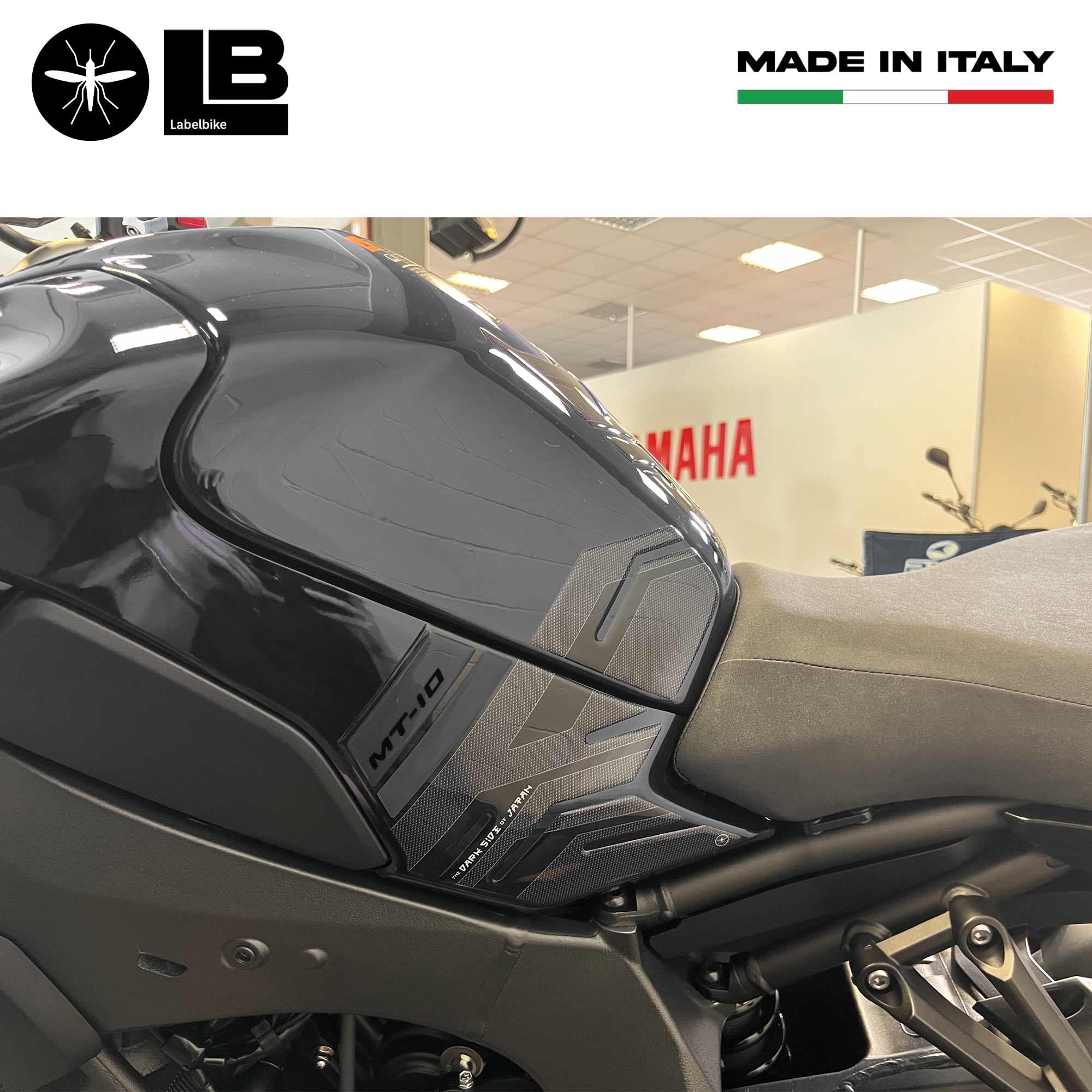 LABELBIKE 3D Motorrad Tankaufkleber kompatibel mit Yamaha