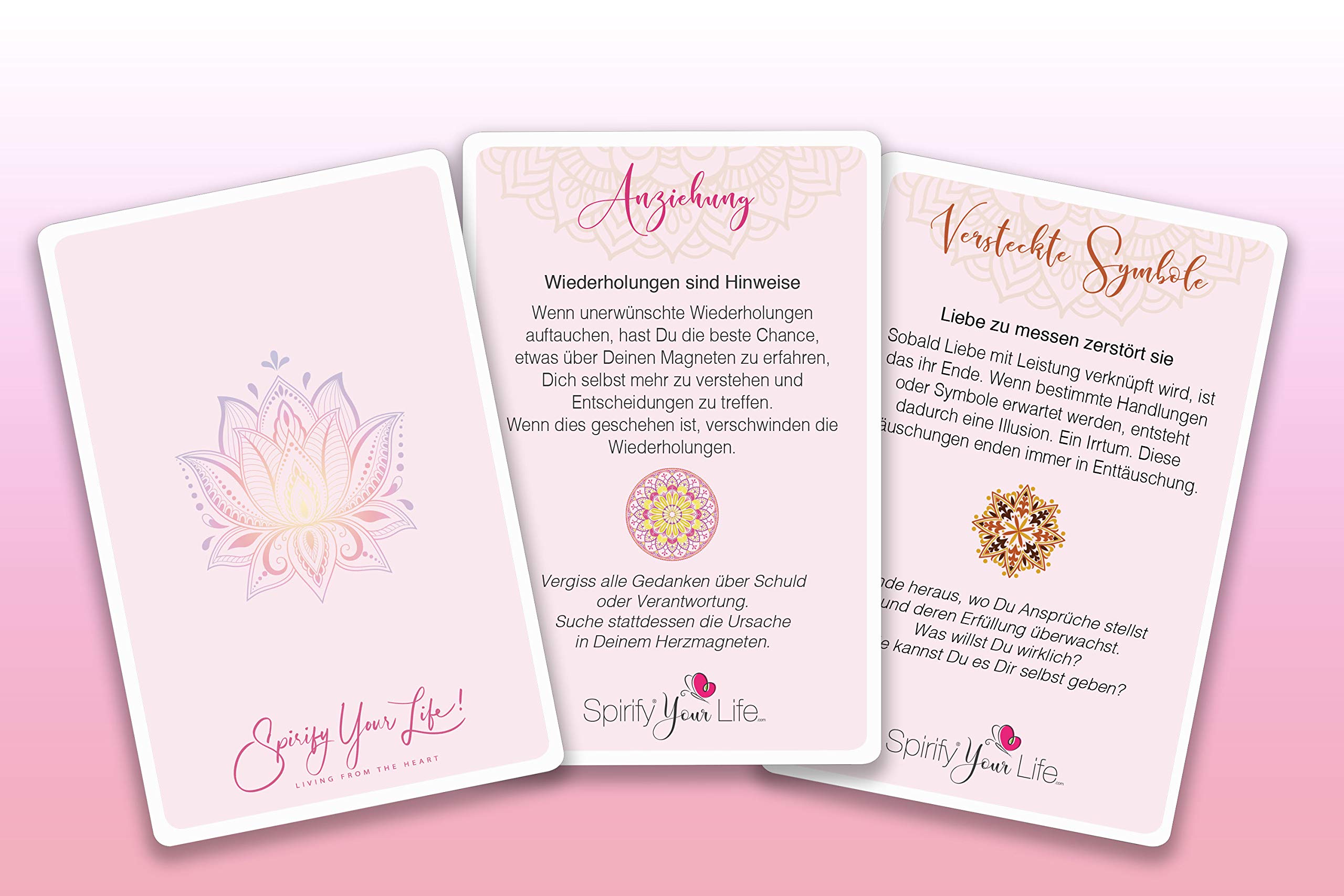 Therapiekarten-Set aus 3 x 52 Karten mit Anleitung: Das Komplett-Kartensystem für Selbstfindung, Coaching, Begleitung, Therapie. (SpiriCards: Die ... von Ruediger Schache & Nicole D. Engelhardt)