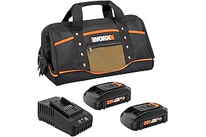 WORX MAKERX 4-PC 20V Power Share Brushless Combo Kit with Drill, Reciprocating...