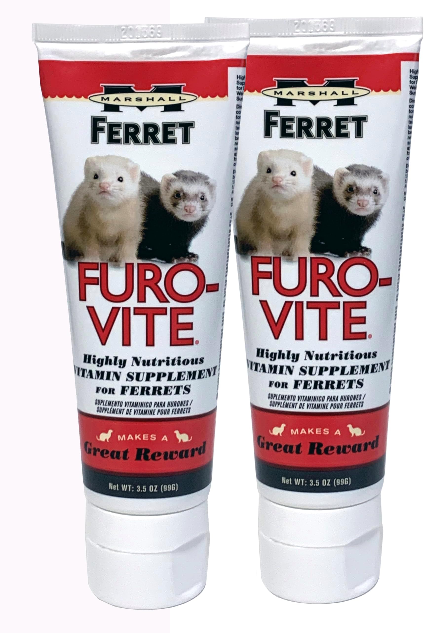 Furo-Vite Highly Nutritious Vitamin Supplement Paste, for Ferrets of All Ages, for Training and Support, 3.5 oz