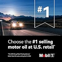 Vista 4 de Mobil 1 aceite de motor sintético avanzado de ahorro de combustible completo 0W-30, 5 cuartos de galón