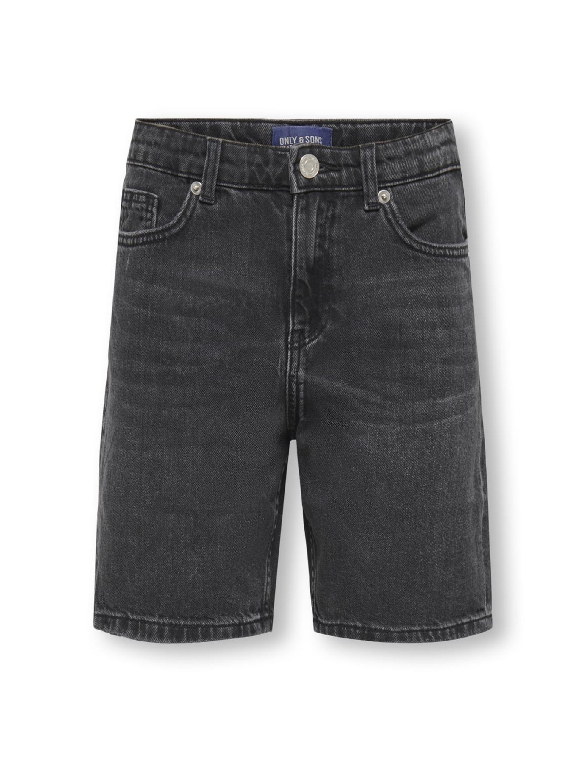 ONLY & SONS Boy Jeans-Shorts OSJEDGE Mid Rise Gerade geschnitten Shorts