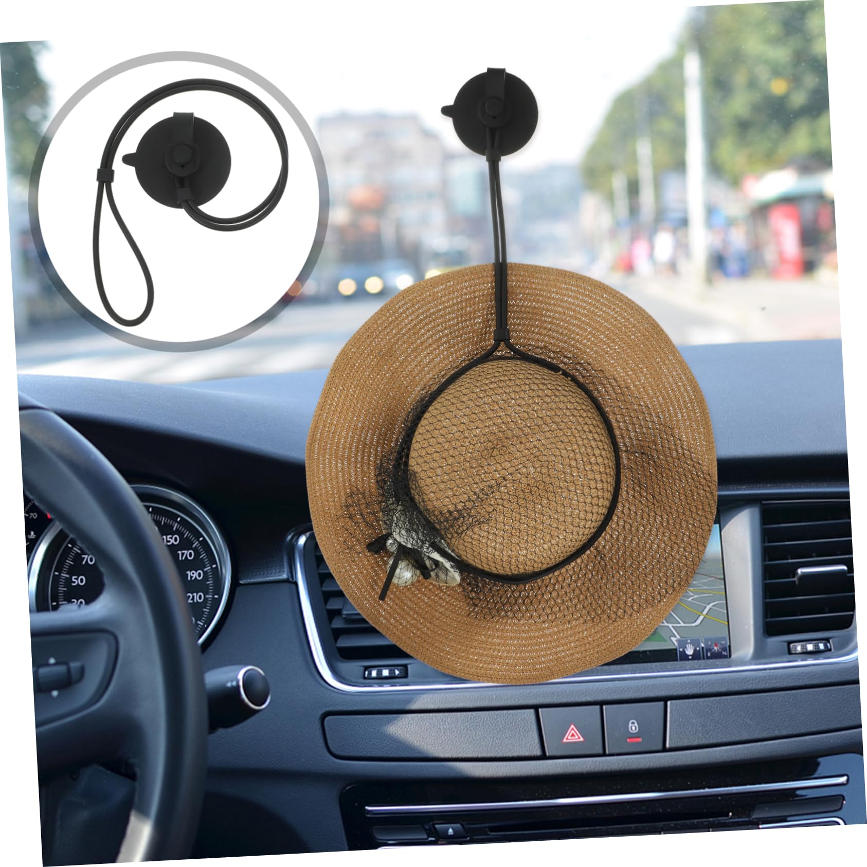 Didiseaon 5pcs Gancio Per Cappelli Sul Retro Della Porta Cappello Da Camionista Caps Toro Cappello Da Cowgirl In Piedi Da Sole Pieghevole Per Uomo Cowboy Black Silicone