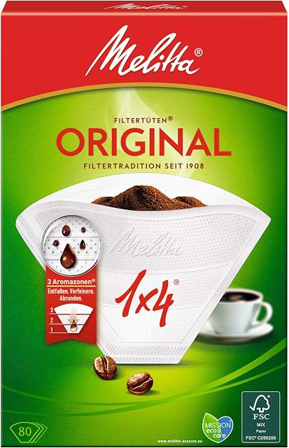 Melitta Filtry do Kawy, 80 sztuk