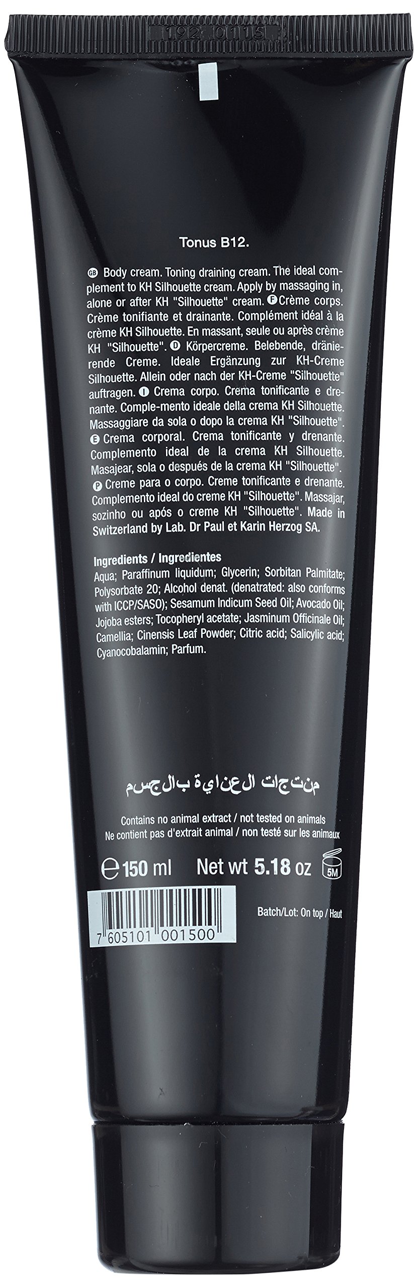 Karin Herzog Tonus B12 drainierende Körpercreme, 150 ml