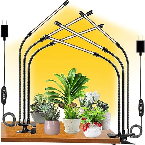 Luces de cultivo de 100 W para plantas de interior de espectro completo, luces LED de cultivo de plantas, 3000k5000k660nm, lámparas de cultivo de