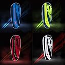 Li-Ning Blaze Triple Zipper Polyester Badminton Kit Bag (Royal Blue/Lime) gallery image