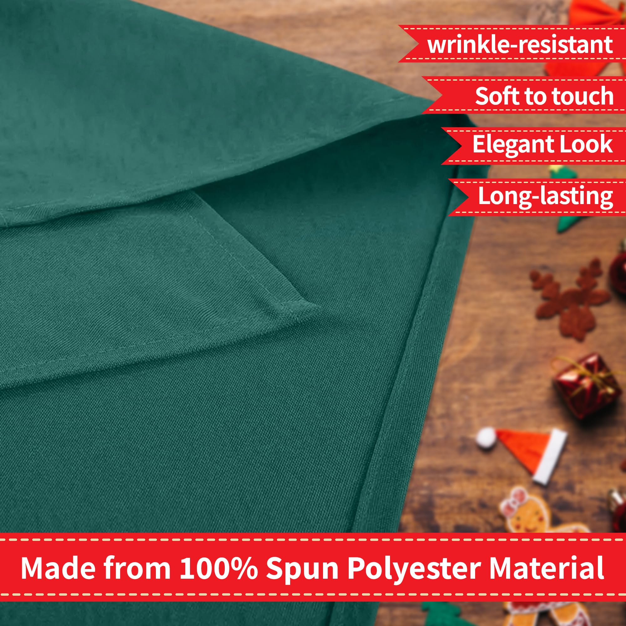 20 Inch Coton Polyester Table Serviette Pour Maison, Hôtel