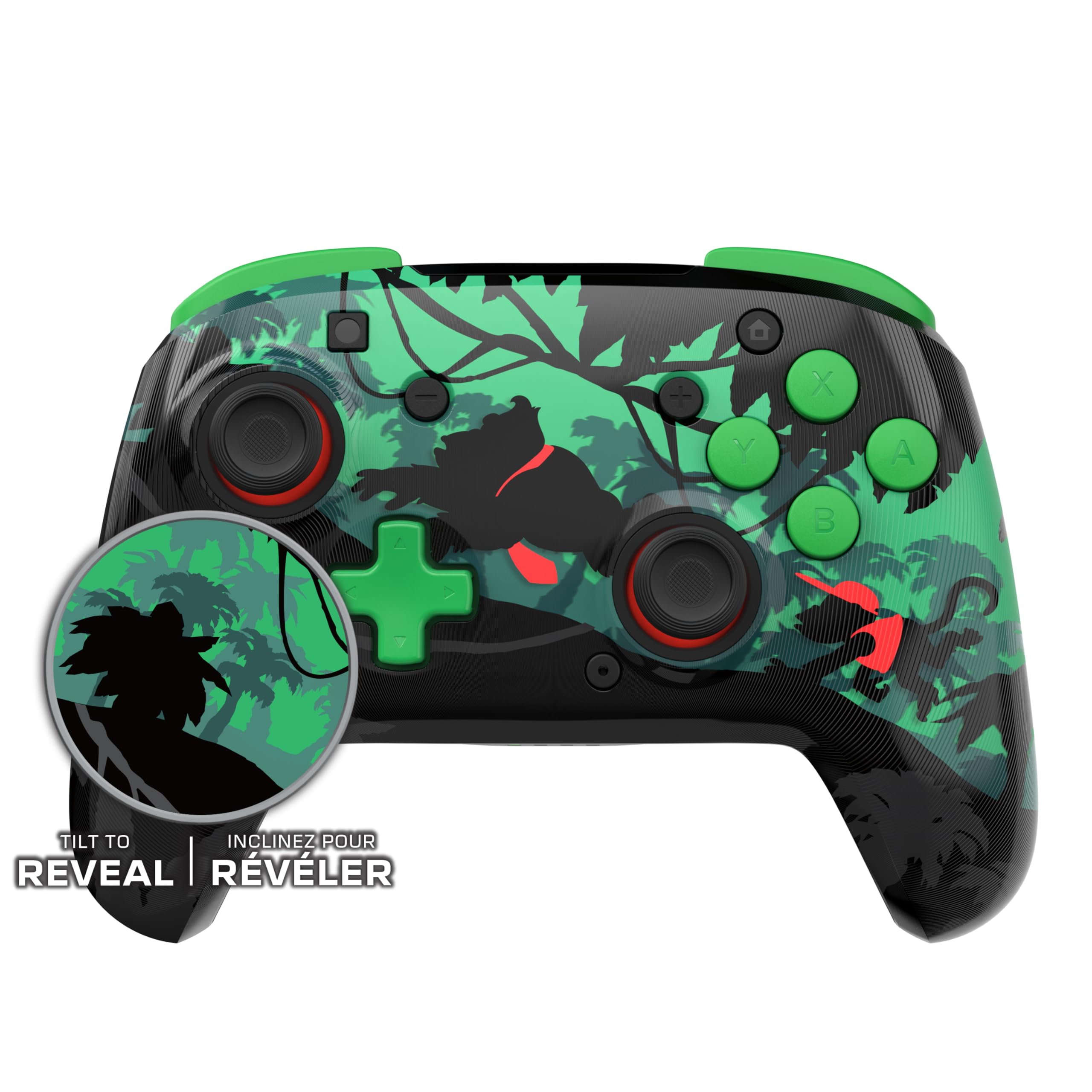 Turtle Beach Rematch Donkey Kong Mando de juego inalámbrico para Nintendo Switch, también funciona con Nintendo Switch 2 (El botón C no está en este controlador)