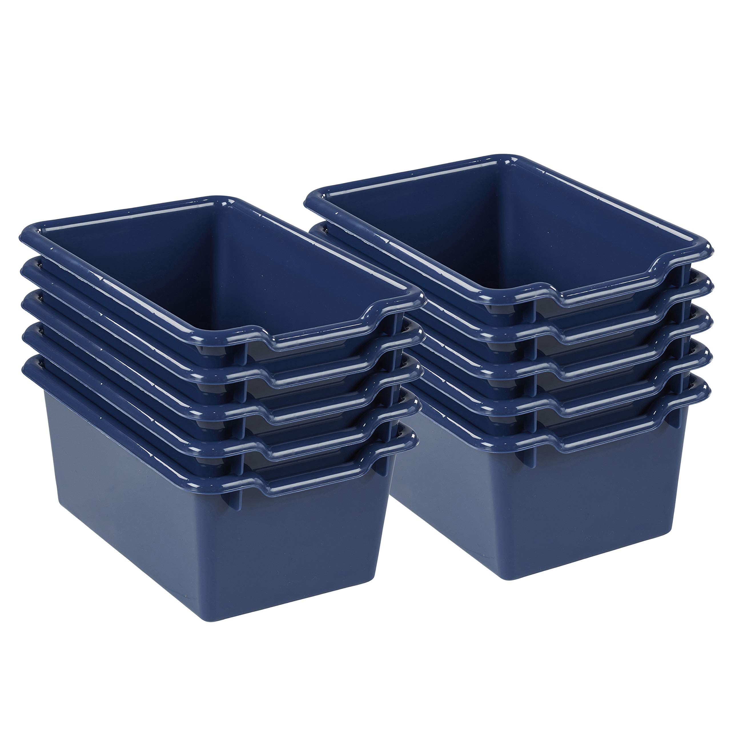 ECR4Kids ScoopFront Storage Bins, EasytoGrip Design for Classroom