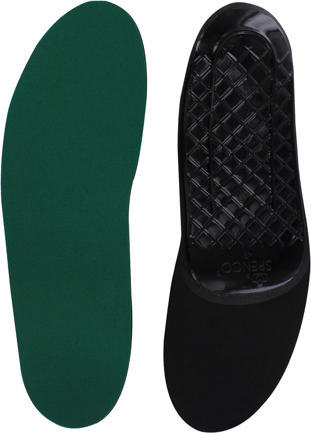 Spenco Unisex Adult Athletic Shoe-insoles, Green, Women S 11-12.5/Men S 10-11.5 US Women's 11-12.5/Men's 10-11.5