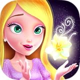 The witch drove the princess away because she cut off the magic hair