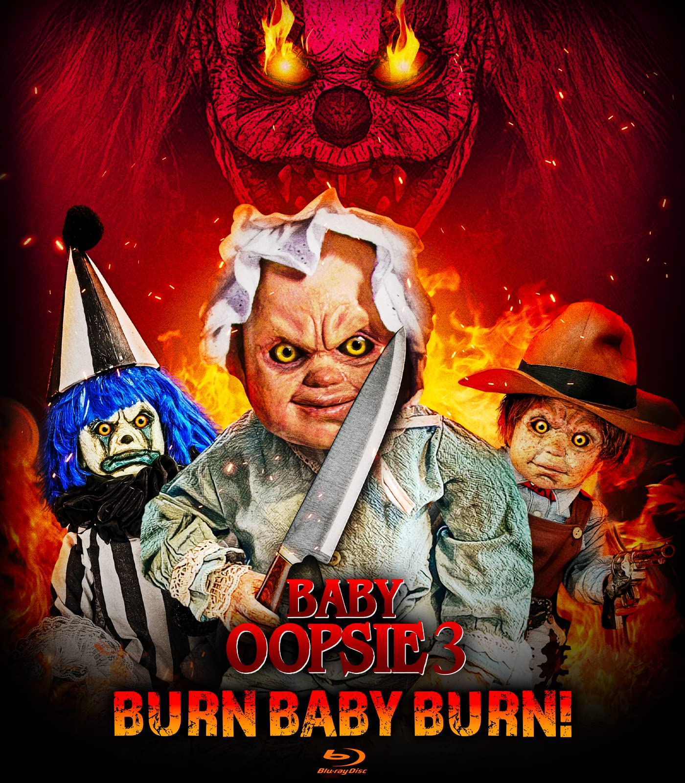 BABY OOPSIE 3 - BURN BABY BURN - Full Moon Blu Ray - REGION FREE