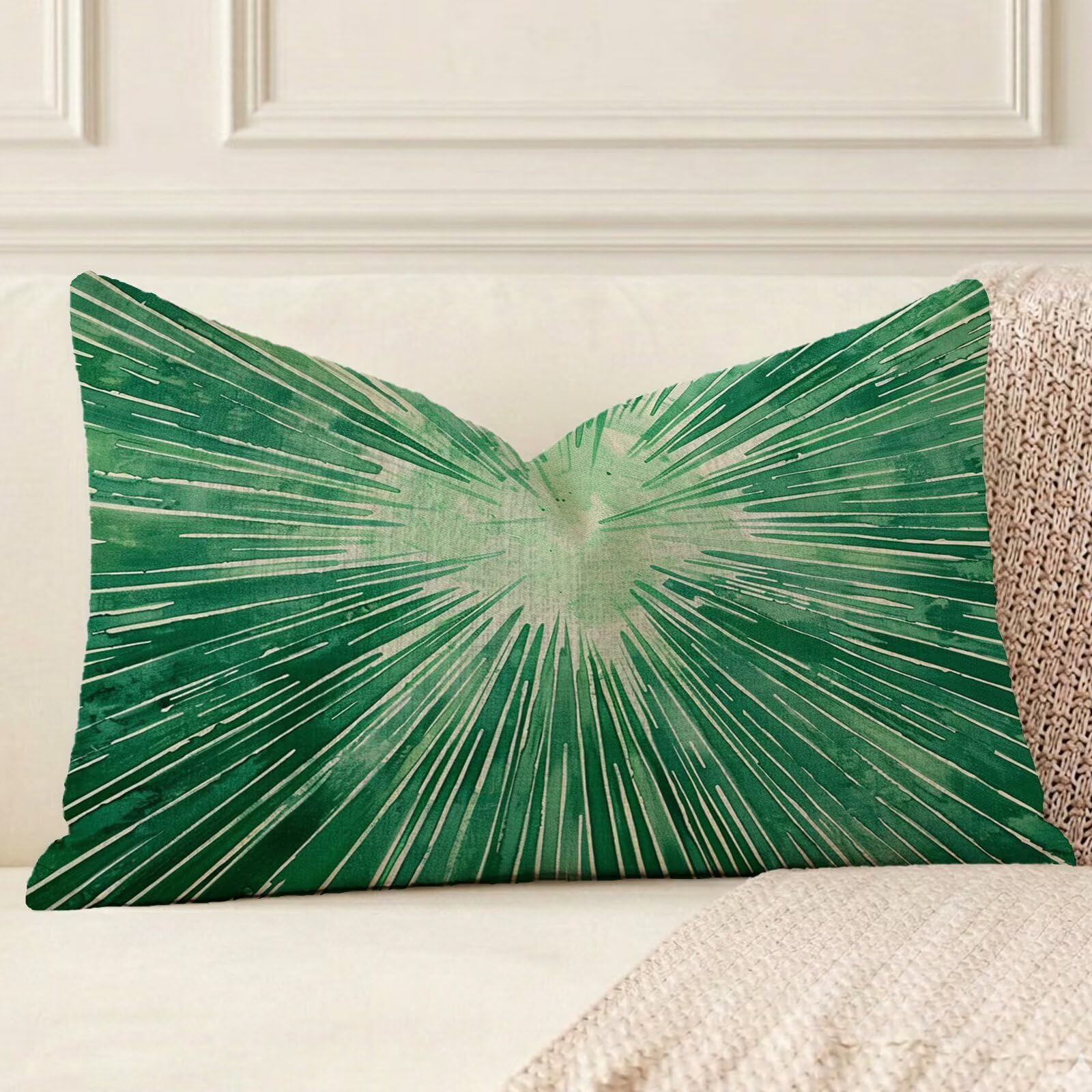 Coussin extérieur imperméable vert pour sublimer le salon de jardin