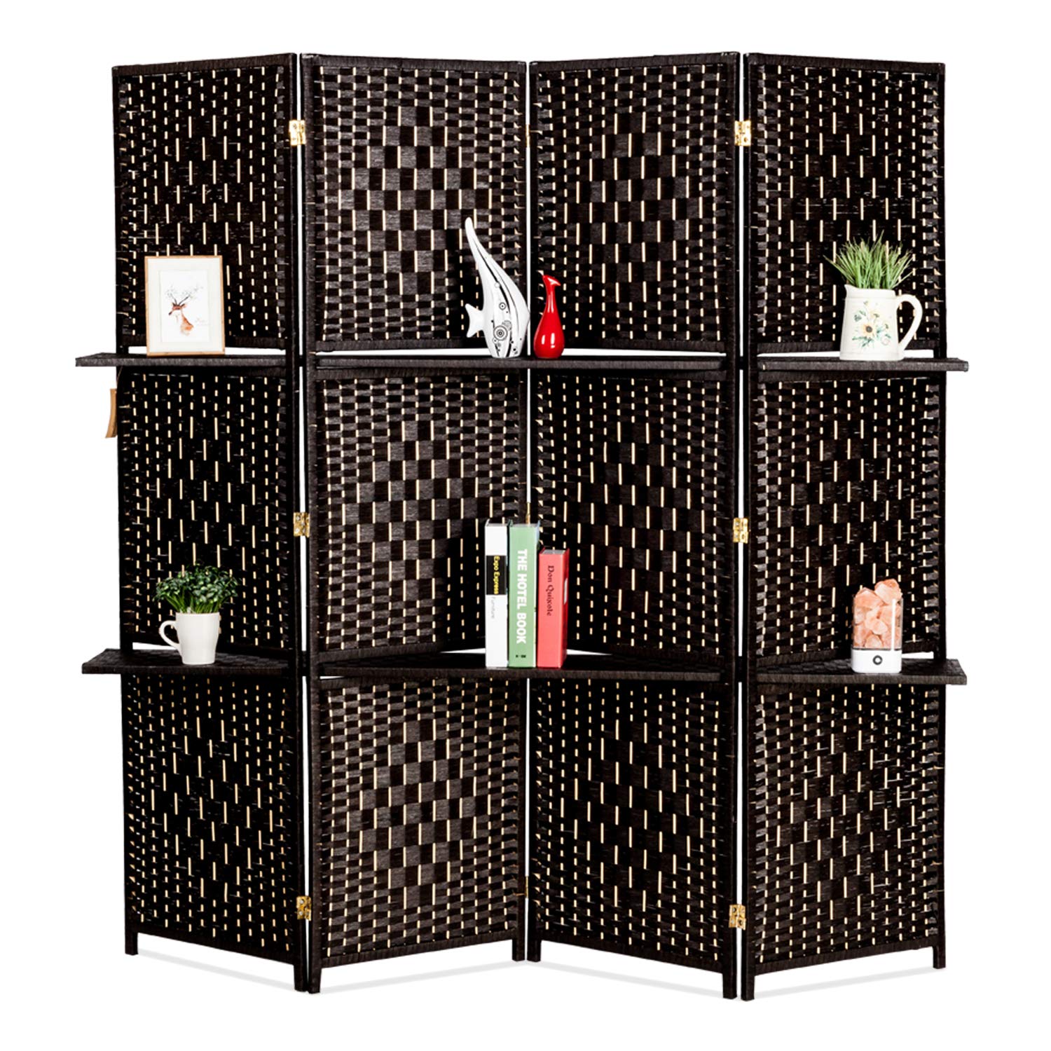 Buy Bonnlo Upgraded Heavy Duty 6FT Tall Rattan Room Divider Screens
