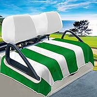 Vista 17 de YOKYHOM Fundas de asiento de carrito de golf, manta de toalla de asiento de carrito de golf de estilo clásico que mantiene el asiento cómodo