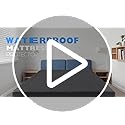 Waterproof Mattress Protector California King Size - Breathable, Noiseless, Ultra-Soft Bed Cover, Mattress Pad Cover with Deep Stretchable Pockets 8"-21" (Gray)