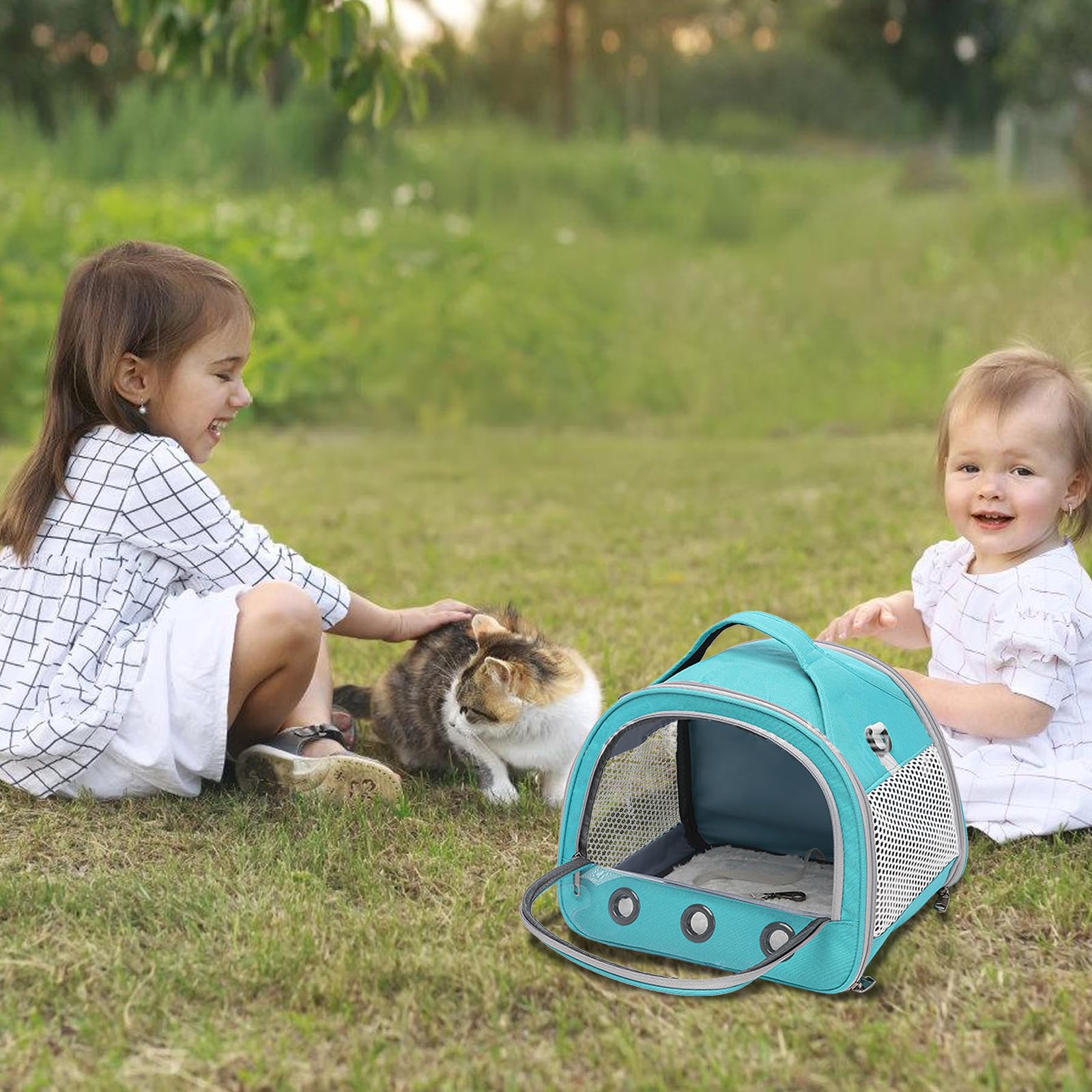 Sac De Transport Pour Petits Animaux, 30*27*21 Cm Sac De Voyage Pour Animal Domestique, Cage De Transport Portable Pour Petit Oiseau, Sac De Transport Pour Oiseaux Pour Oiseaux, Rats, Cochons D'inde