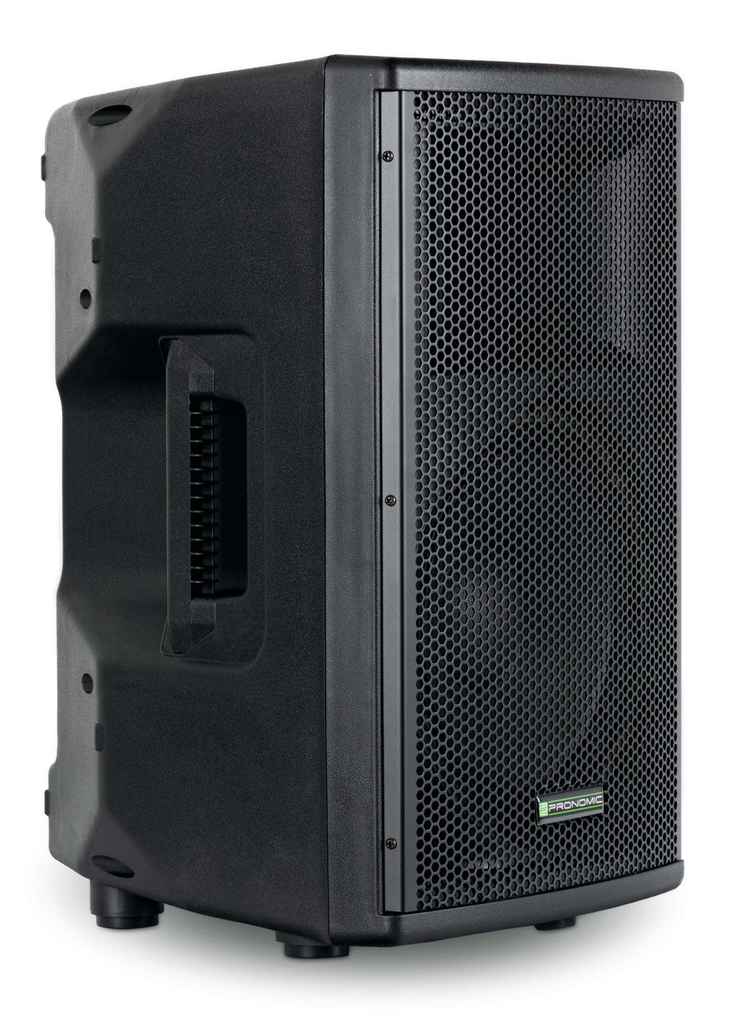 Pronomic Powerstage Economy 1510 2.2 - aktives PA-Set mit 2X 15-Subwoofer und 2X 10-Satelliten - 800 Watt Gesamtleistung (RMS) - inklusive Distanzrohre und XLR-Kabel