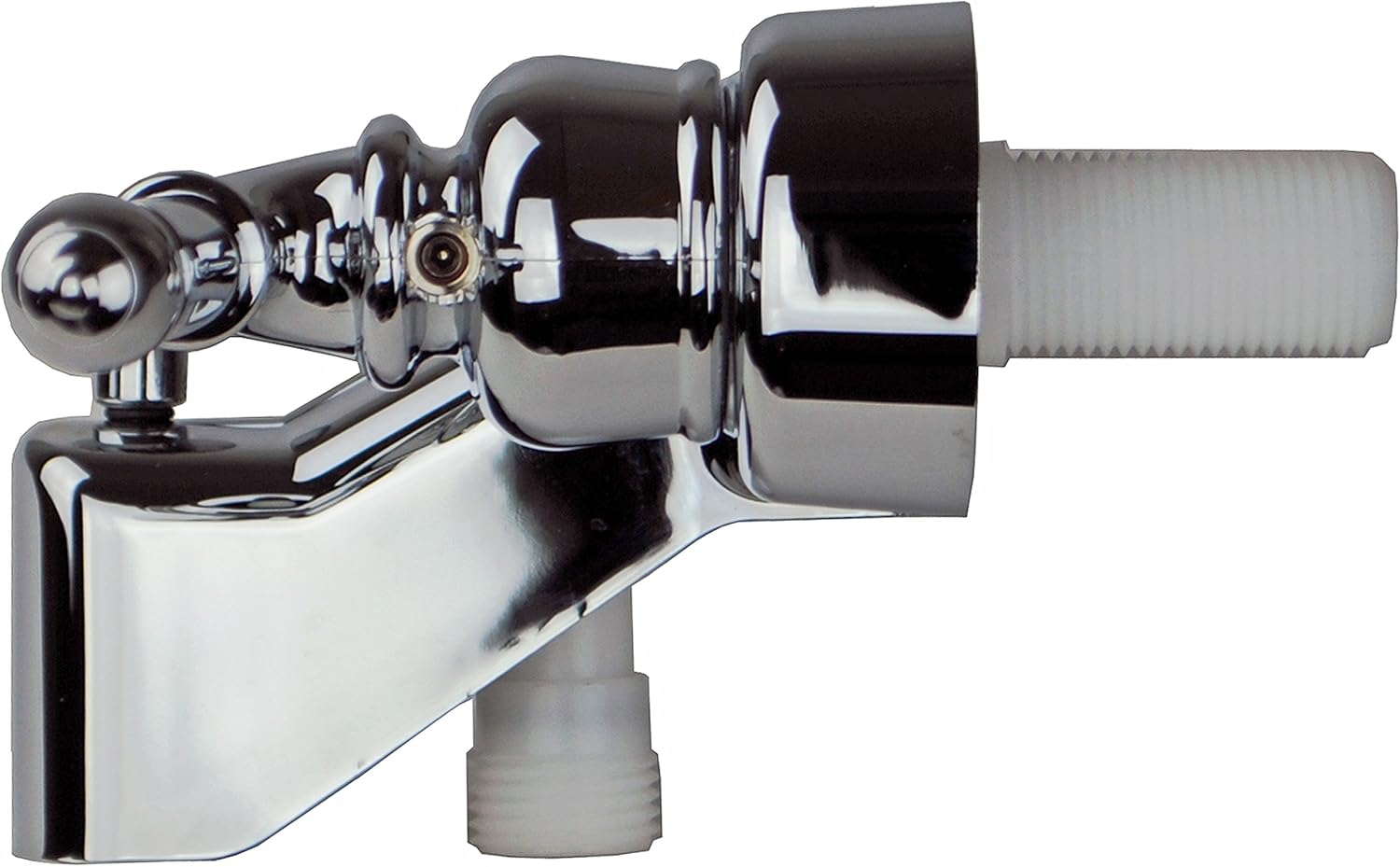 Builders Shoppe 3210CP/4120CP RV Replacement Non-Metallic Two Handle 4" Tub Shower Diverter with Matching Hand-Held Shower Set Chrome Finish