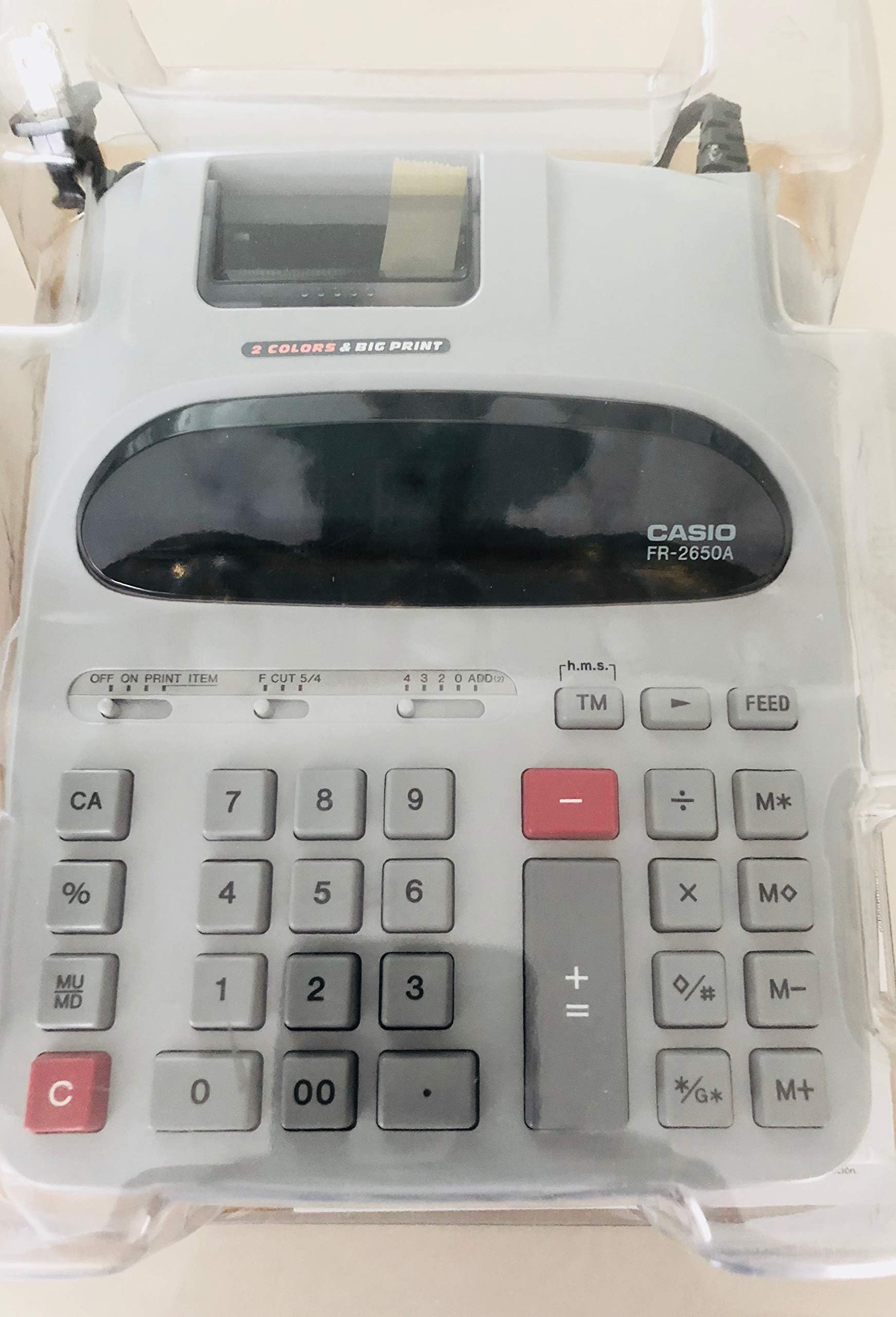 Casio DRT120 Thermal Printing Calculator with 12Digit
