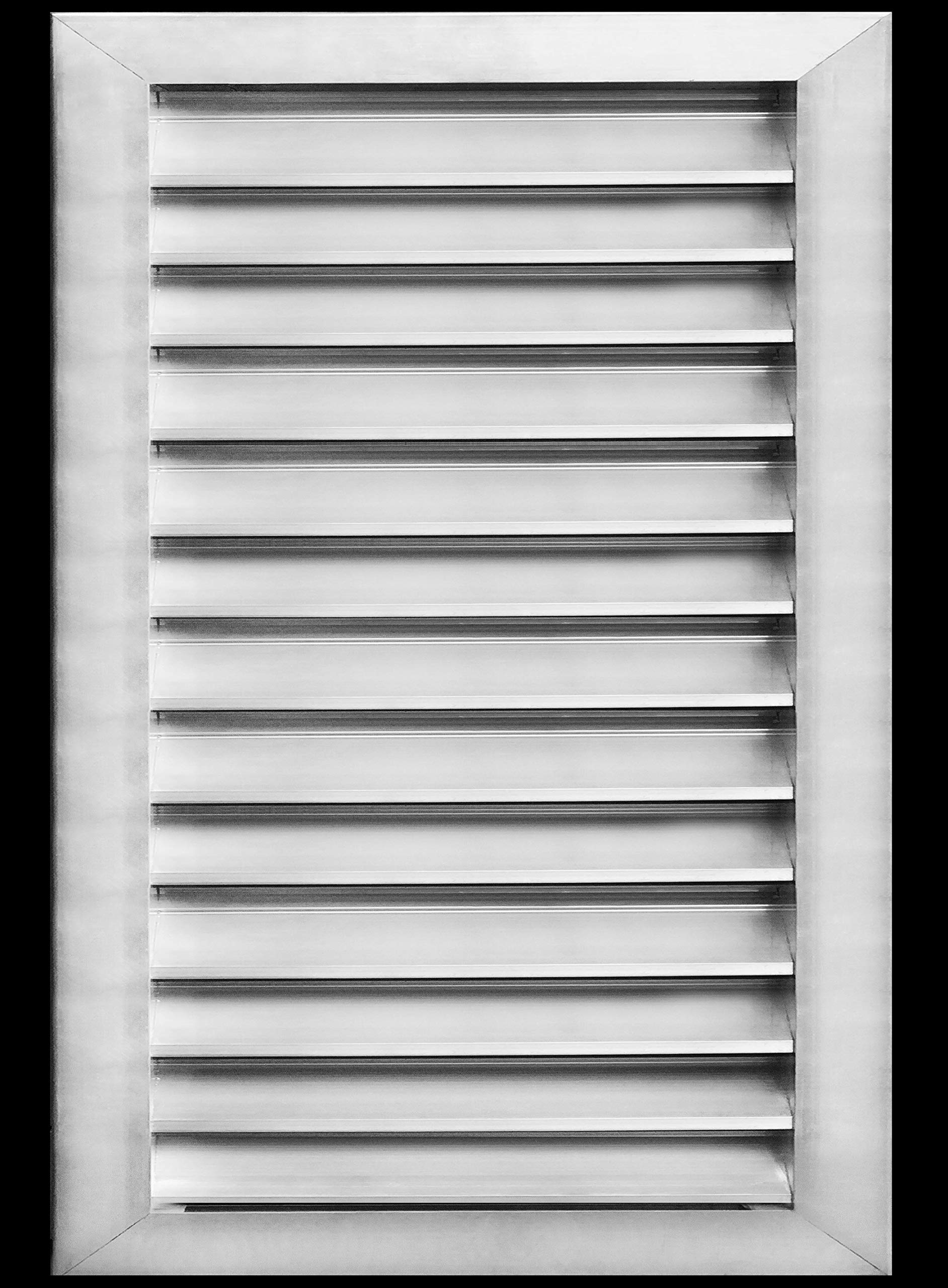 Photo 1 of 20"w X 30"h Aluminum Exterior Vent for Walls & Crawlspace - Waterproof & Rain Block - with Screen Mesh - HVAC Weather Grille [Outer Dimensions: 21.5"w X 31.5"h] 20 x 30 Anodized Aluminum