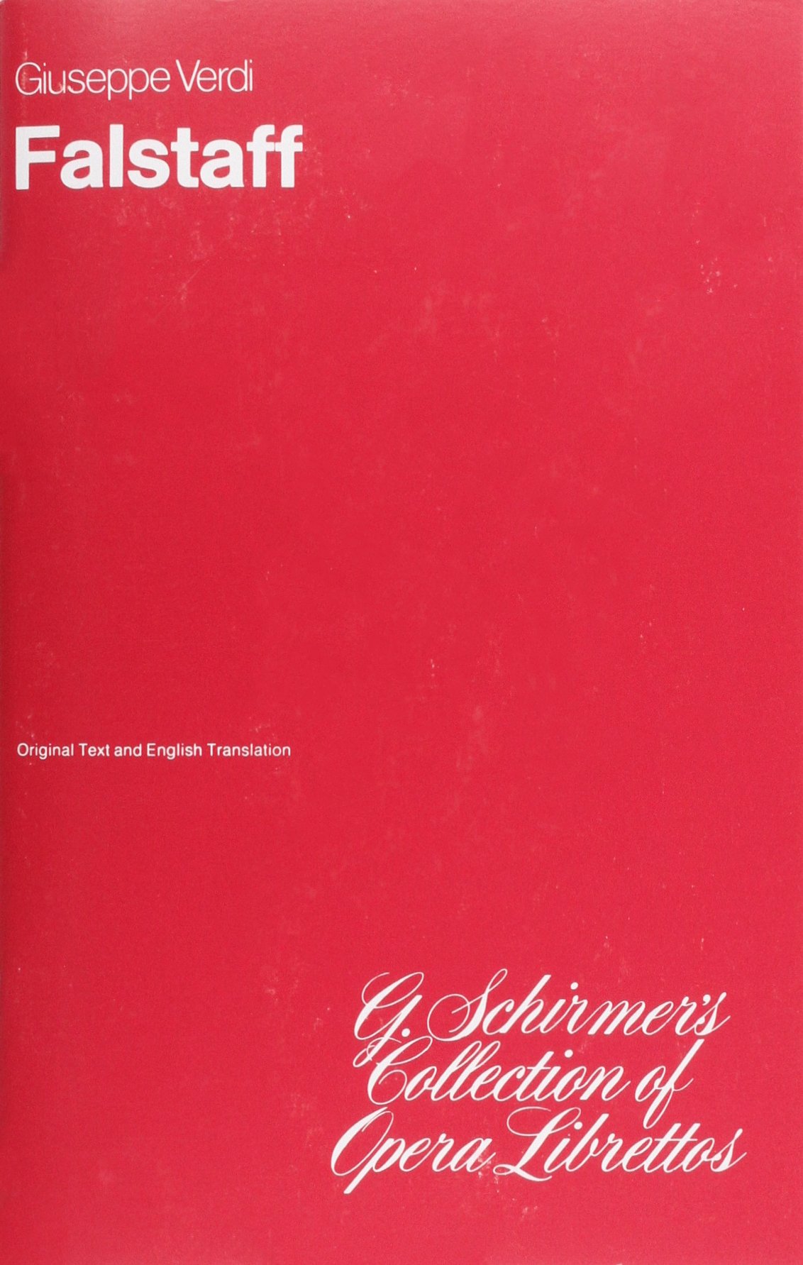 Falstaff: Libretto