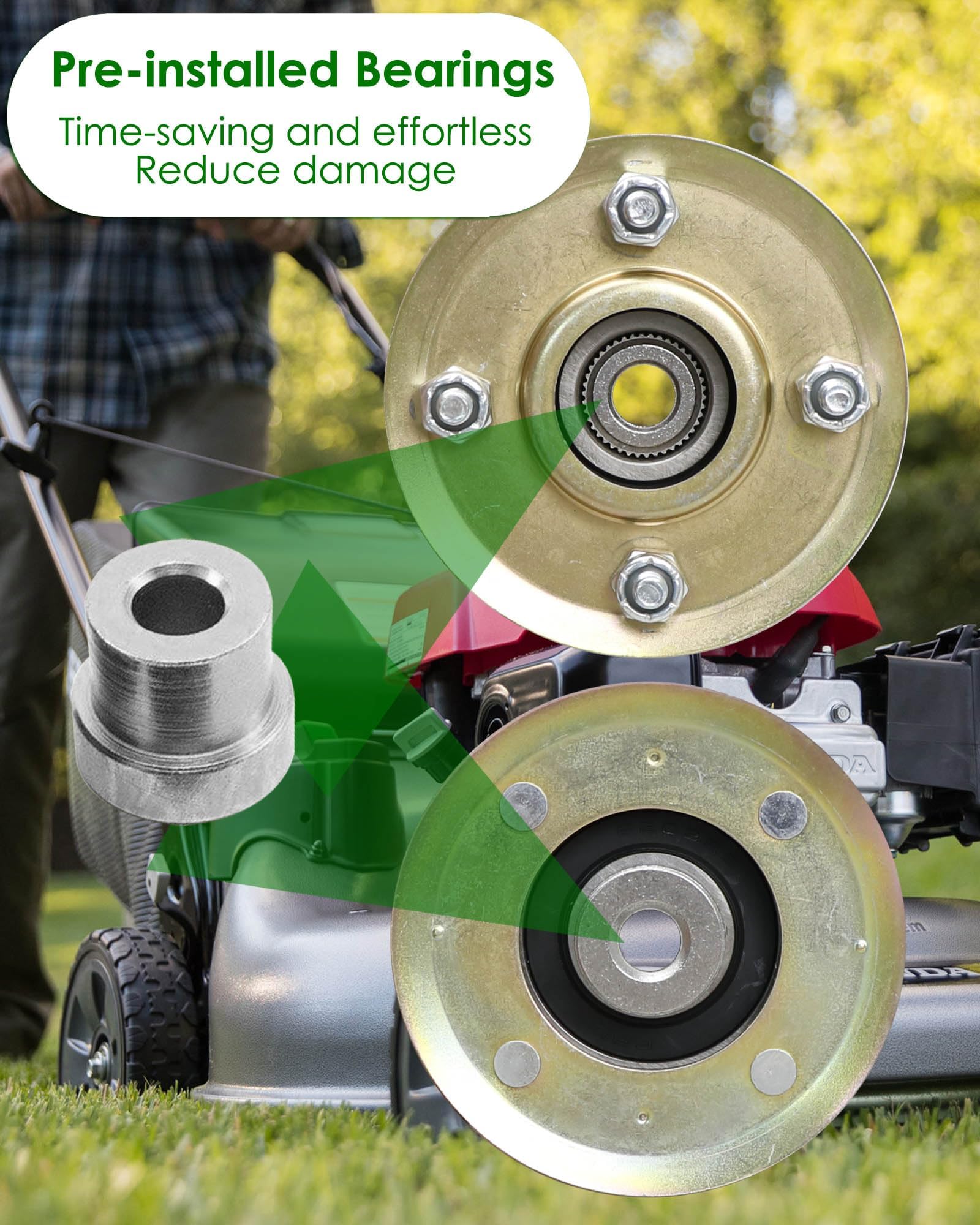 Toro Timemaster Parts Toro TimeMaster Pulley Belt Kit – Pre