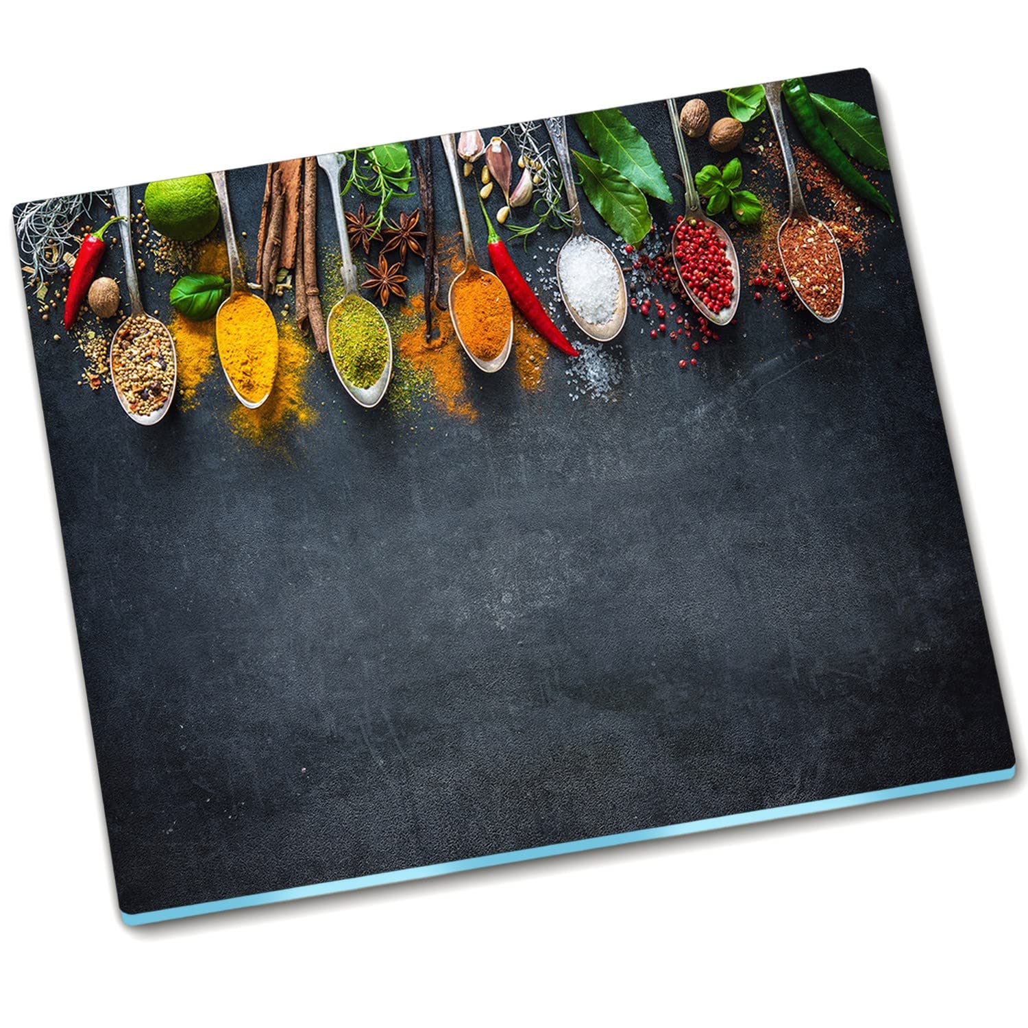 Planches à découper en verre durci Décormat résistantes et hygiéniques 60x52 cm