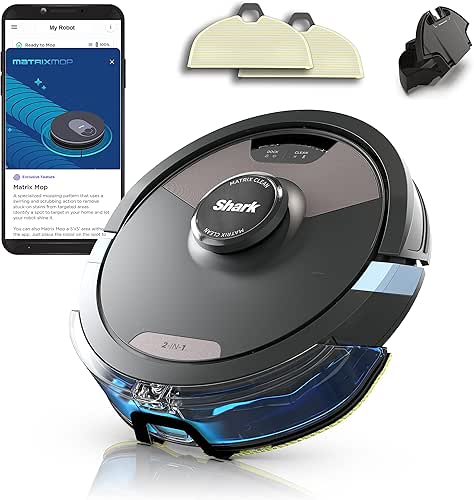 SHARK RV2620WD AI Ultra Robot Vacuum and Mop with Matrix