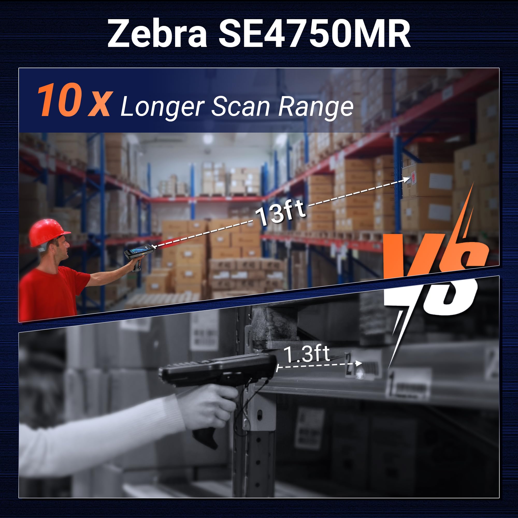 Tera Android 13 Barcode Scanner PDA: 8000 mAh Grande batteria 4G + 64GB con stazione di ricarica, impugnatura a pistola, computer portatile 5,2" Full-Touch Screen Motore di scansione 2D ad alte