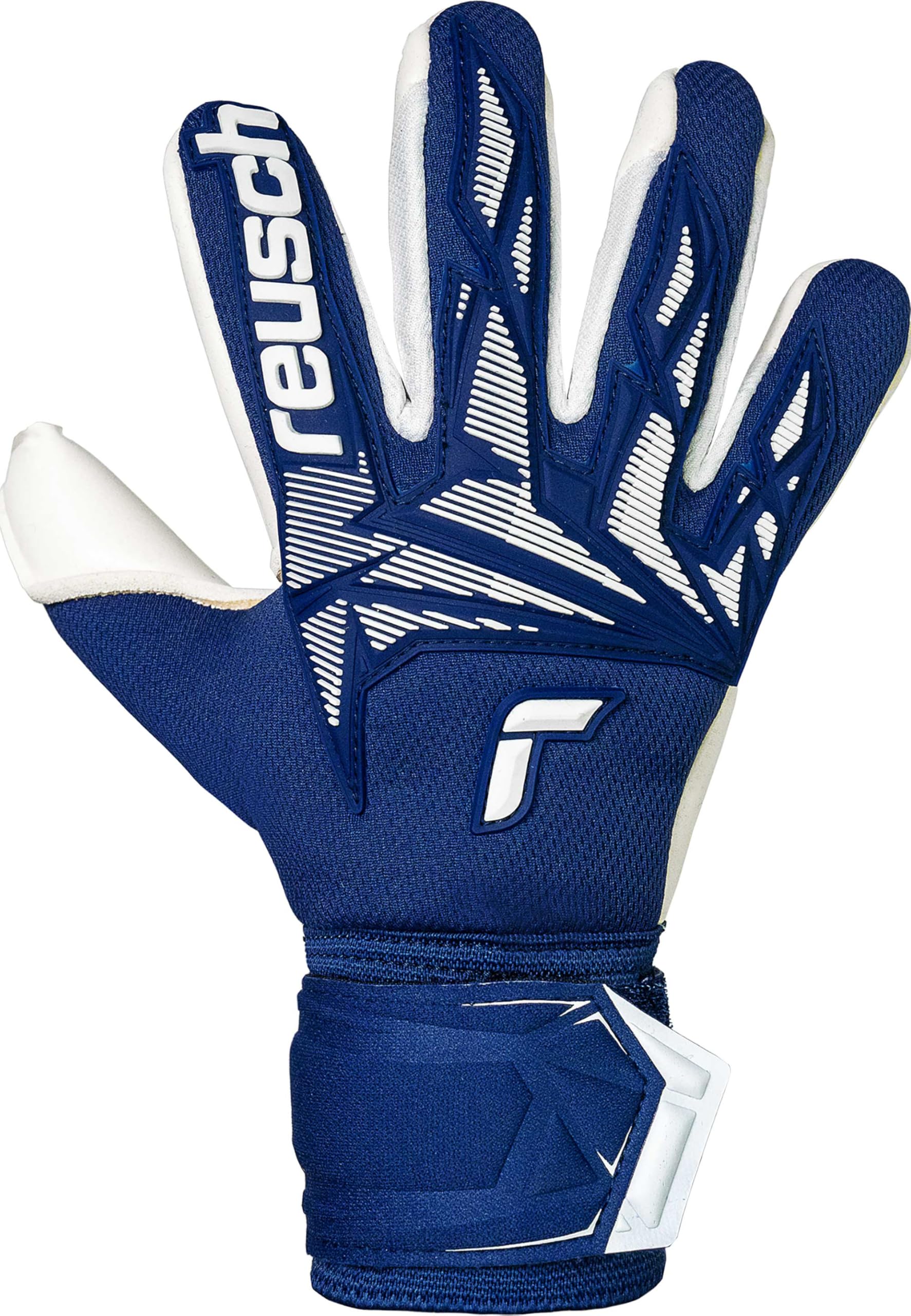 Reusch Attrakt Freegel Gold X Finger Support Junior - Guantes de guardián Juventud Unisex