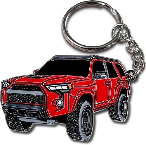 Miniatura 7 de 4Runner Accessories - Llavero de 4 corredores para llavero - 3 4 generación mods trd accesorios de coche