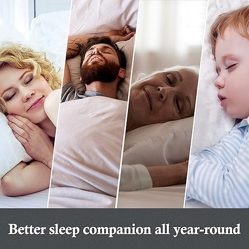 Miniatura 6 de Edredón reversible de tamaño individual, edredón alternativo con pestañas en las esquinas, funda de microfibra cepillada, edredón negro y gris