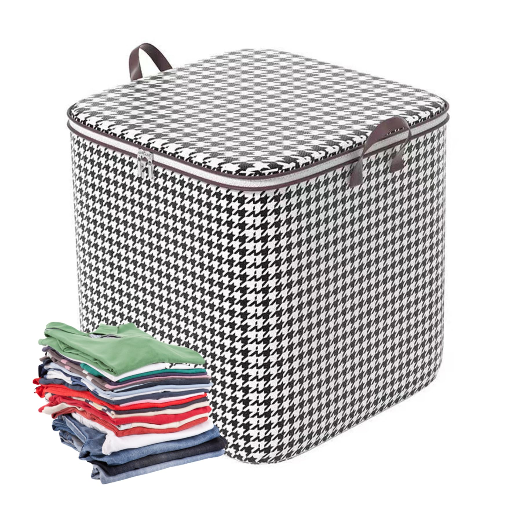 180L Large Storage Bag, Waterproof Foldable Wardrobe Organizer for Duvets