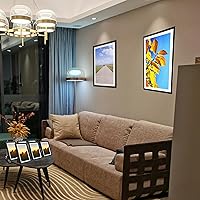 Vista 3 de Aynoo Marco magnético para colgar pósteres, 24 x 36, 24 x 18, 24 x 28, 24 x 30 pulgadas, marco magnético para colgar fotos, marco magnético de 24