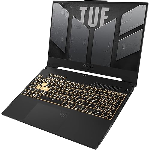 ASUS TUF Gaming F15 (2022) Gaming Laptop, 15.6” 300Hz FHD Display, Intel Core i7-12700H, GeForce RTX 3060, 16GB DDR5, 1TB PCIe SSD, Thunderbolt 4, Wi-Fi 6, Windows 11 Home, Mecha Gray, FX507ZM-ES74