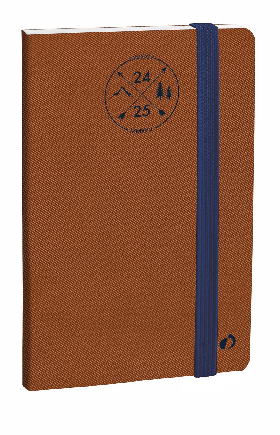 Quo Vadis - 16-month diary - 2024-2025 - President SD - Weekly Planner - Multilingual - Everest - Brown - 16 months from September to December - 21 x 27 cm - Clairefontaine white paper