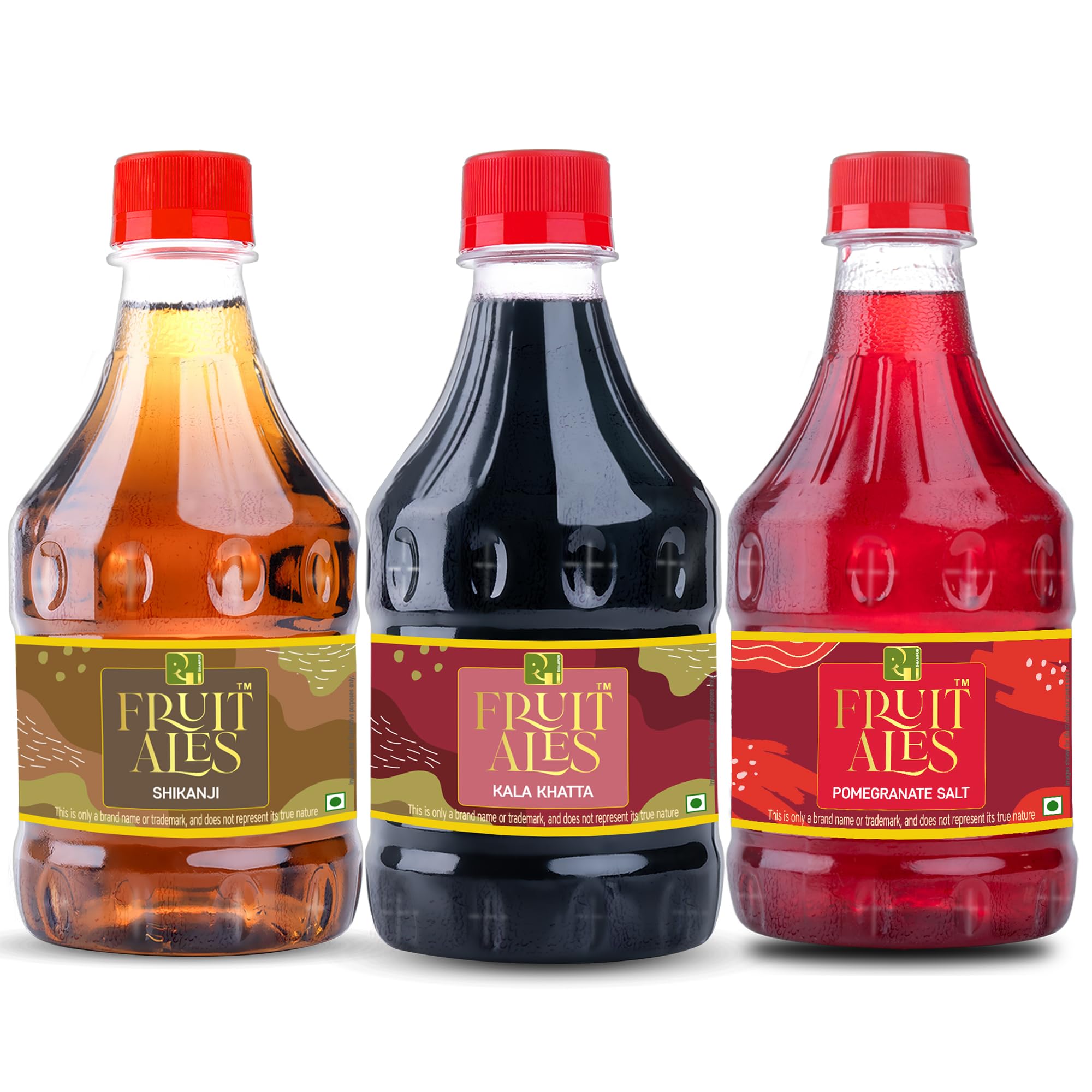 Dhampure Speciality Kids Mocktail Lemonade Syrup - Shikanji, Kaala Khata & Pomegranate Salt For House Parties - 900Ml (3 X 300Ml) | Makes 12-15 Drinks Per Bottle-image-24