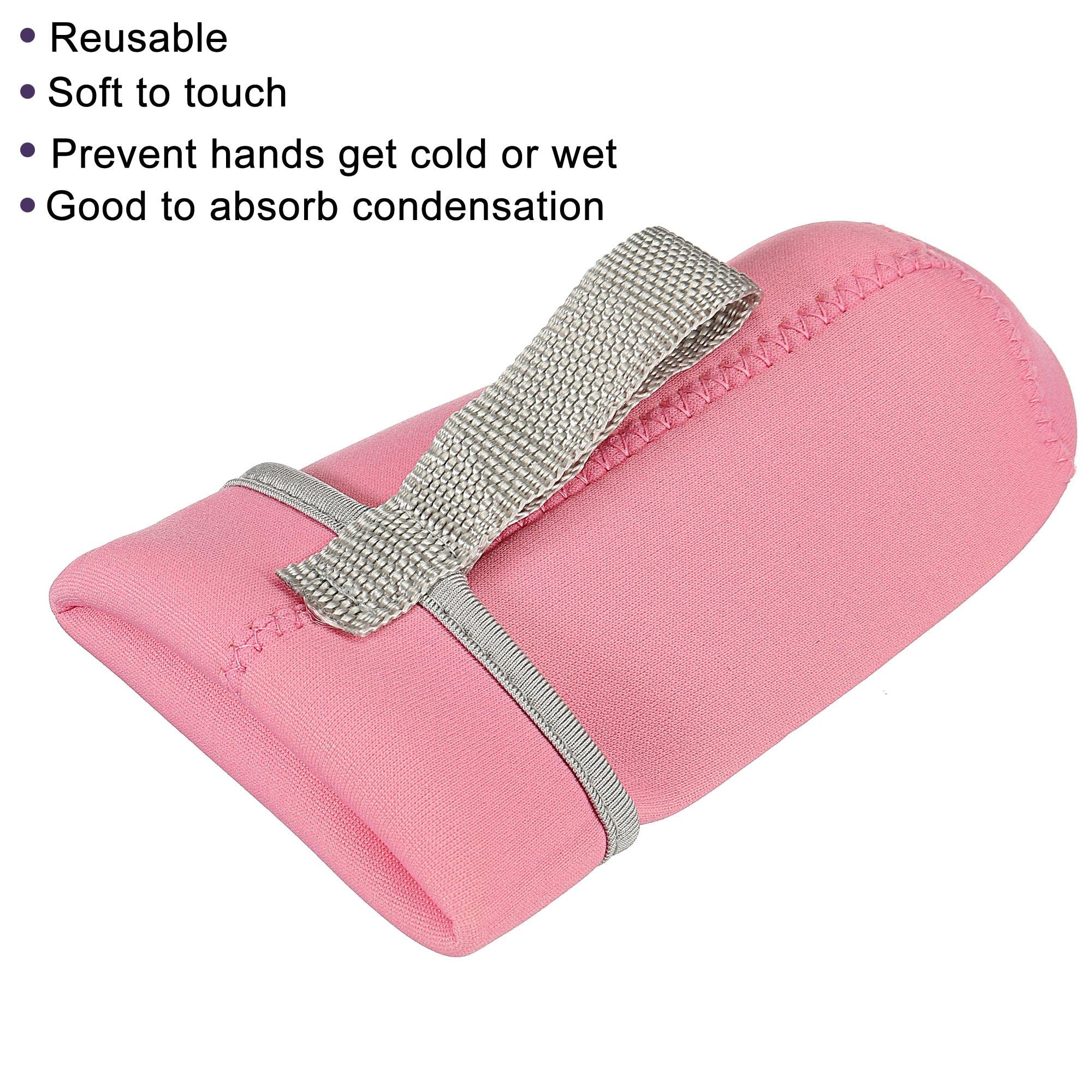 Sourcing Map Manicotto Per Bottiglie D'acqua Da 500 Ml, In Neoprene, Isolato, Antiscivolo, Con Cinturino Per Bevande Fresche O Calde, Confezione Da 8 - 5