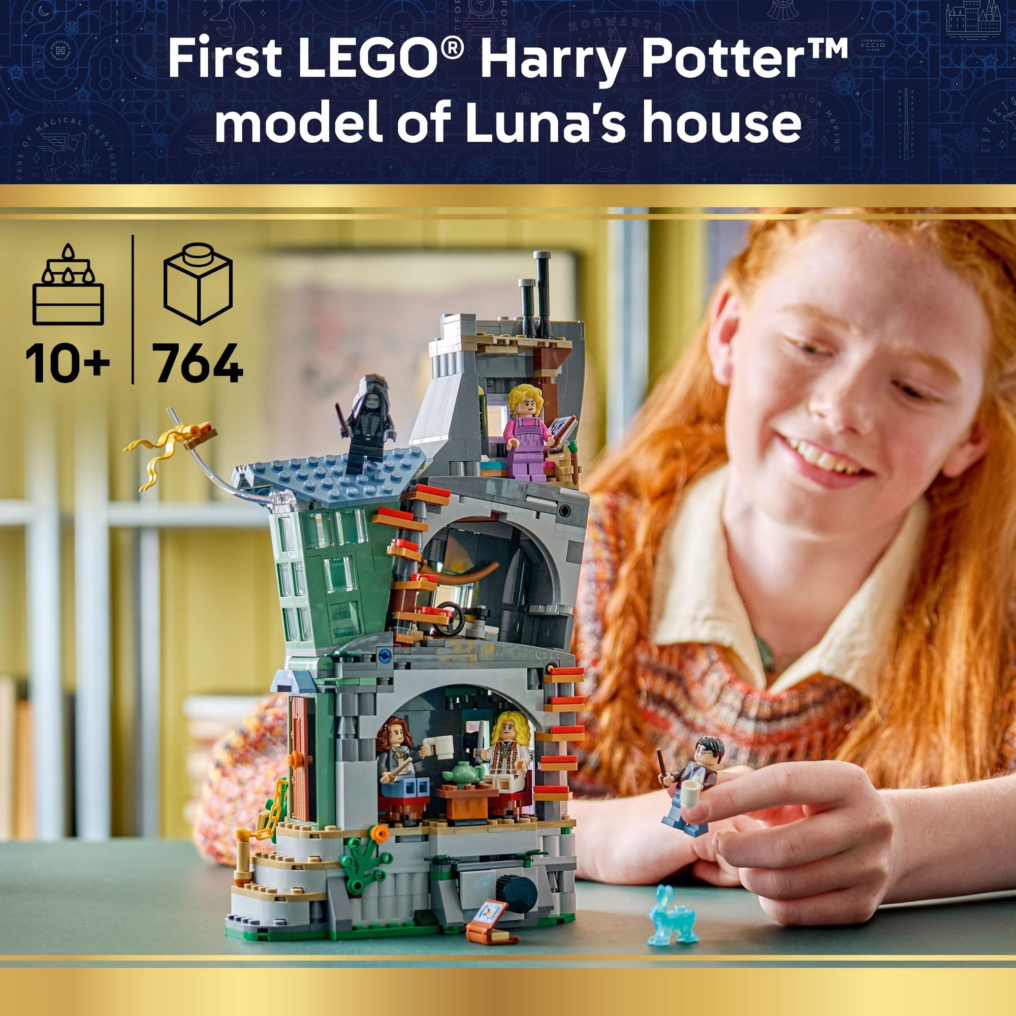 Amazon.com: LEGO Harry Potter Luna Lovegood's House 76467