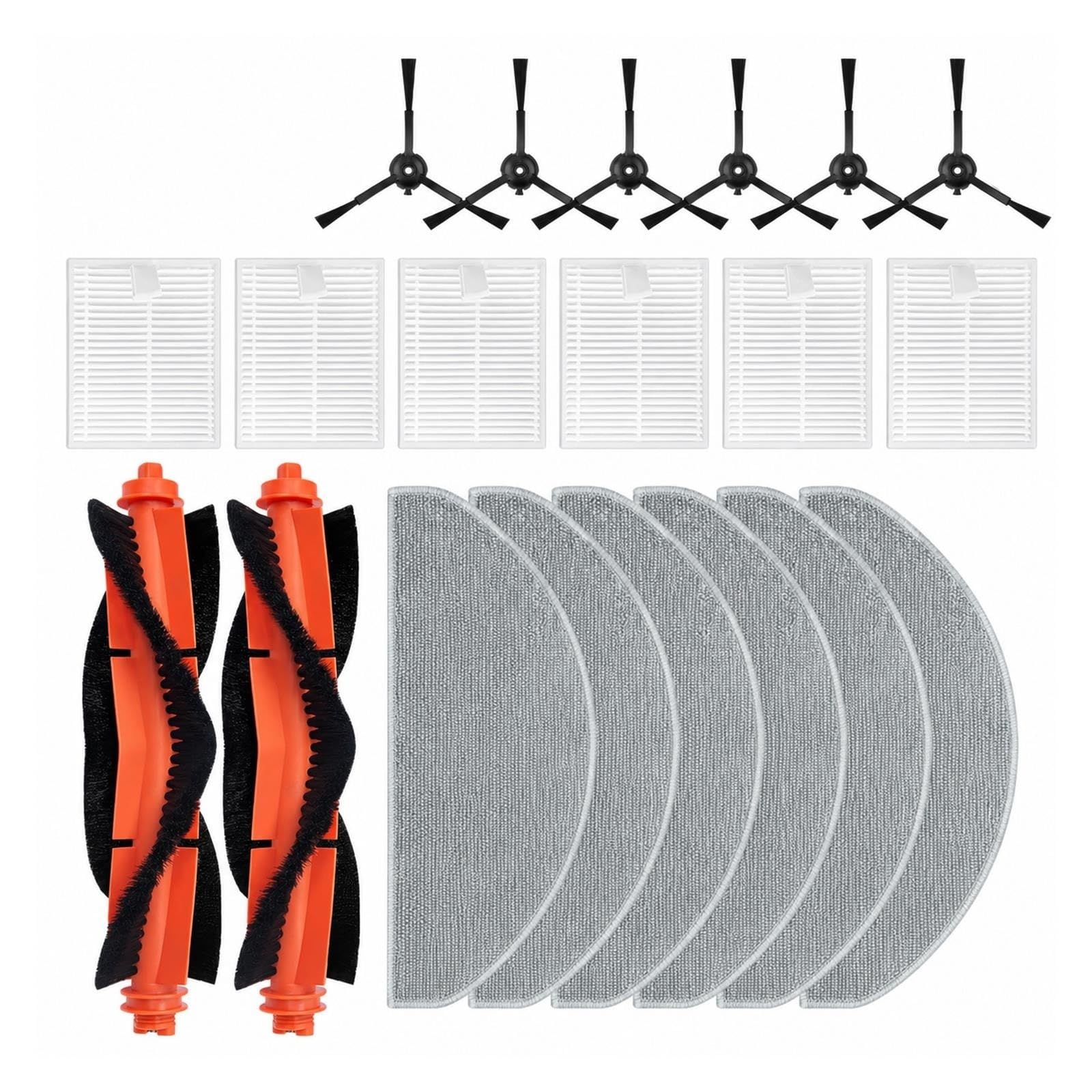 Kit ricambi robot Compatibile con Rowenta X-Plorer Series 85/85+/90/90+
