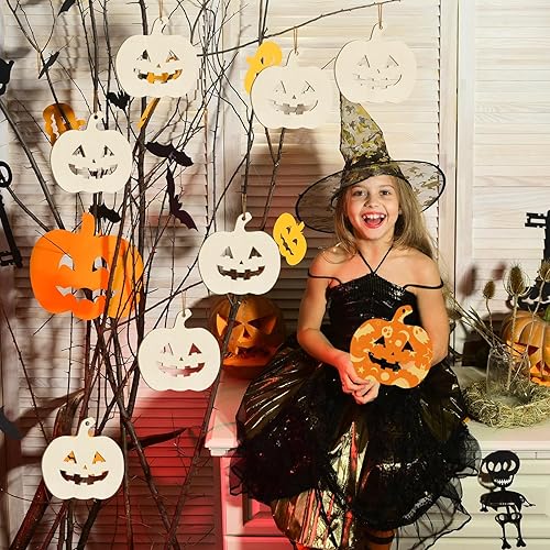 Miniatura 422 de Trébol de madera de gran tamaño de 7 pulgadas, adornos para el día de San Patricio para pintar, tréboles de madera en blanco en blanco, sin