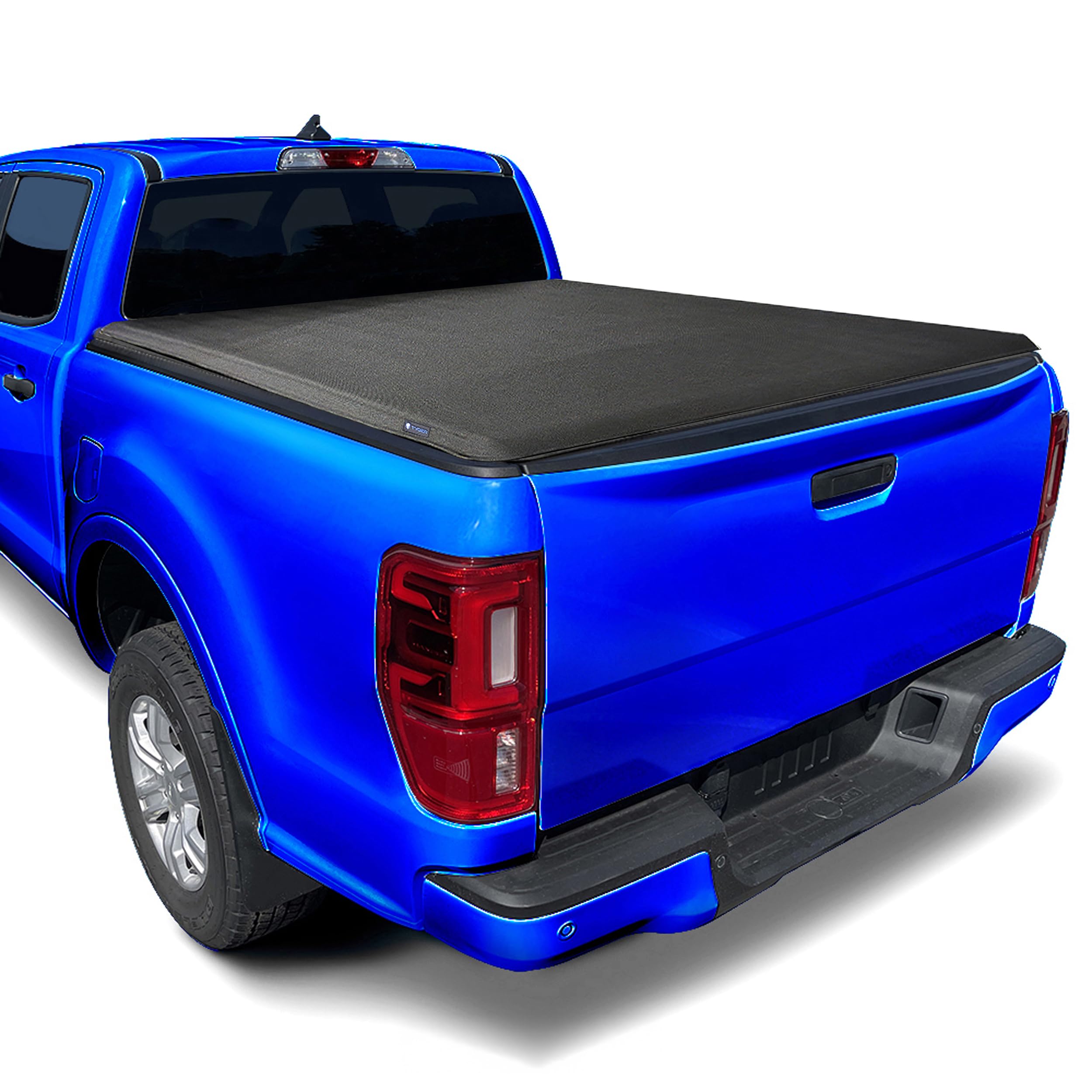 Tyger Auto T1X Soft Roll-Up in Fabric Truck Bed Tonneau Cover Compatible with 2019-2023 Ford Ranger | 6' (73") Bed | TG-BC1F9067X
